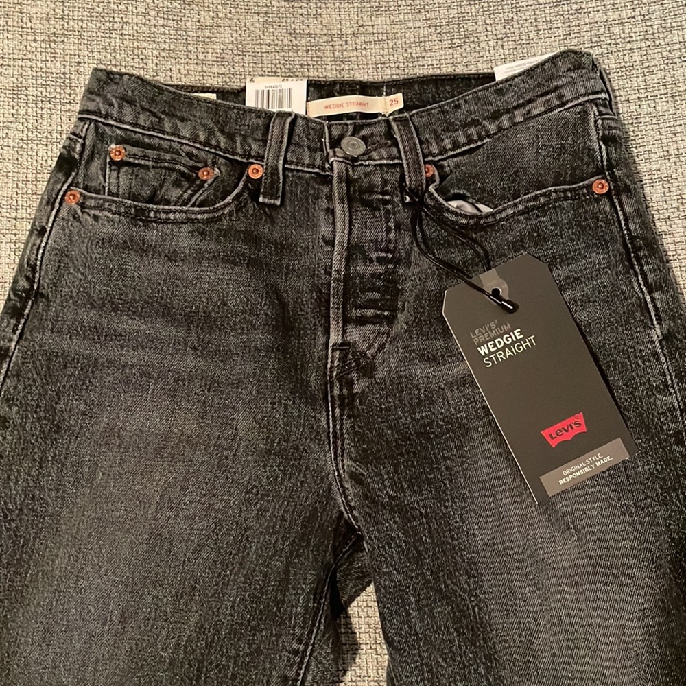 Levi’s Premium Wedgie Straight W 25x28 - Picture 2 of 8